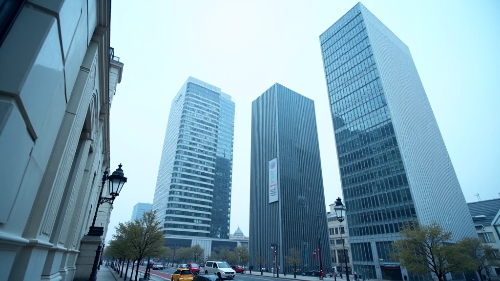 Bâtiment de la Bourse de Paris avec l'architecture historique et moderne représentant les institutions financières françaises